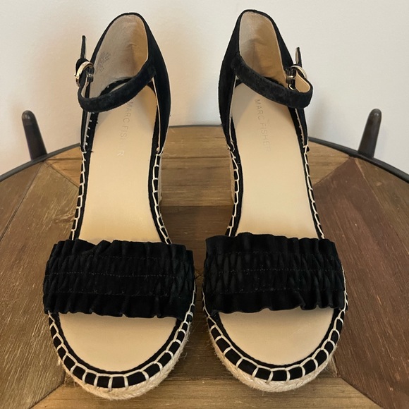 Marc Fisher Wedge Sandals - Picture 3 of 7